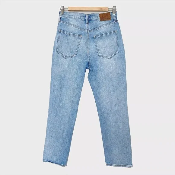 Aritzia Denim Forum Size 25 The Joni High Rise Loose 26L Distressed - Picture 4 of 16